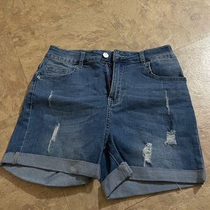 Jean shorts